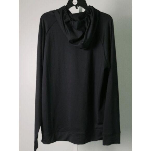 Gaiam Men's Lotus OB Drawstring Pockets Hoodie Black L - Picture 3 of 9